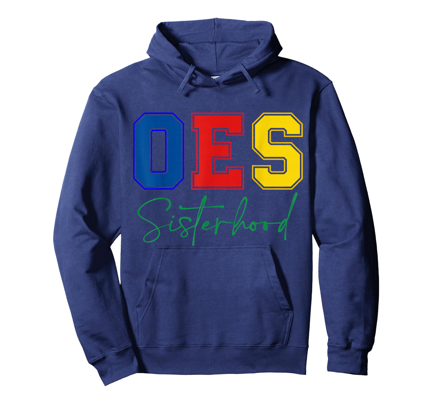 OES Sisterhood Order of The Eastern Star Colors Christmas T-Shirt