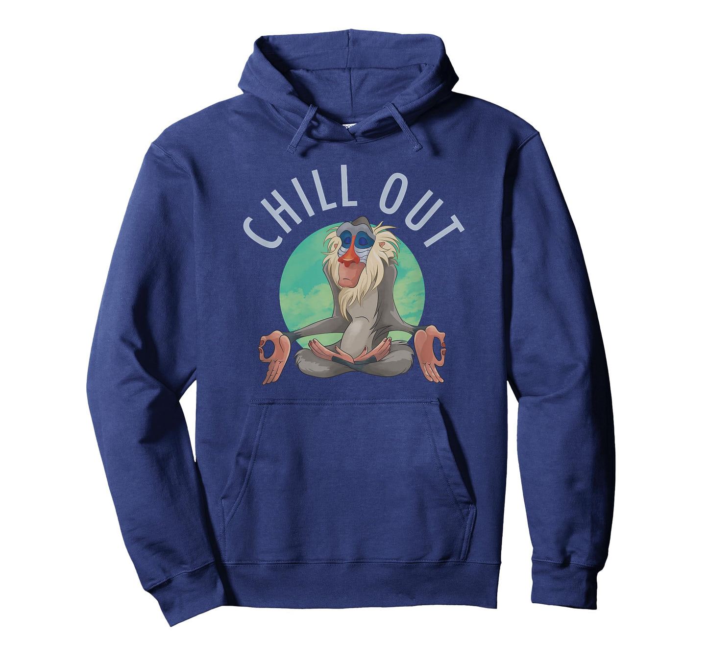 Disney The Lion King Rafiki Chill Out Meditation Logo T-Shirt