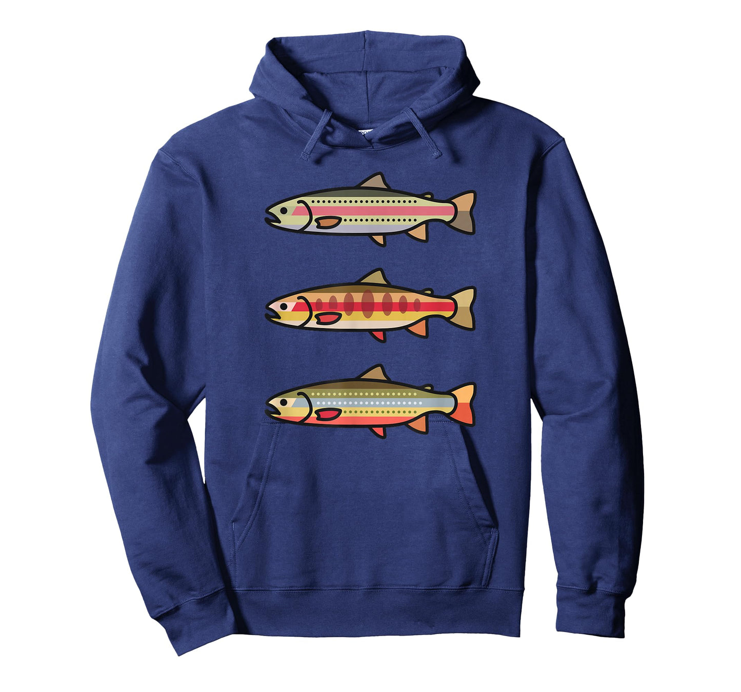 Rainbow Golden Brook Trout T-Shirt Fishing Gift for Anglers T-Shirt