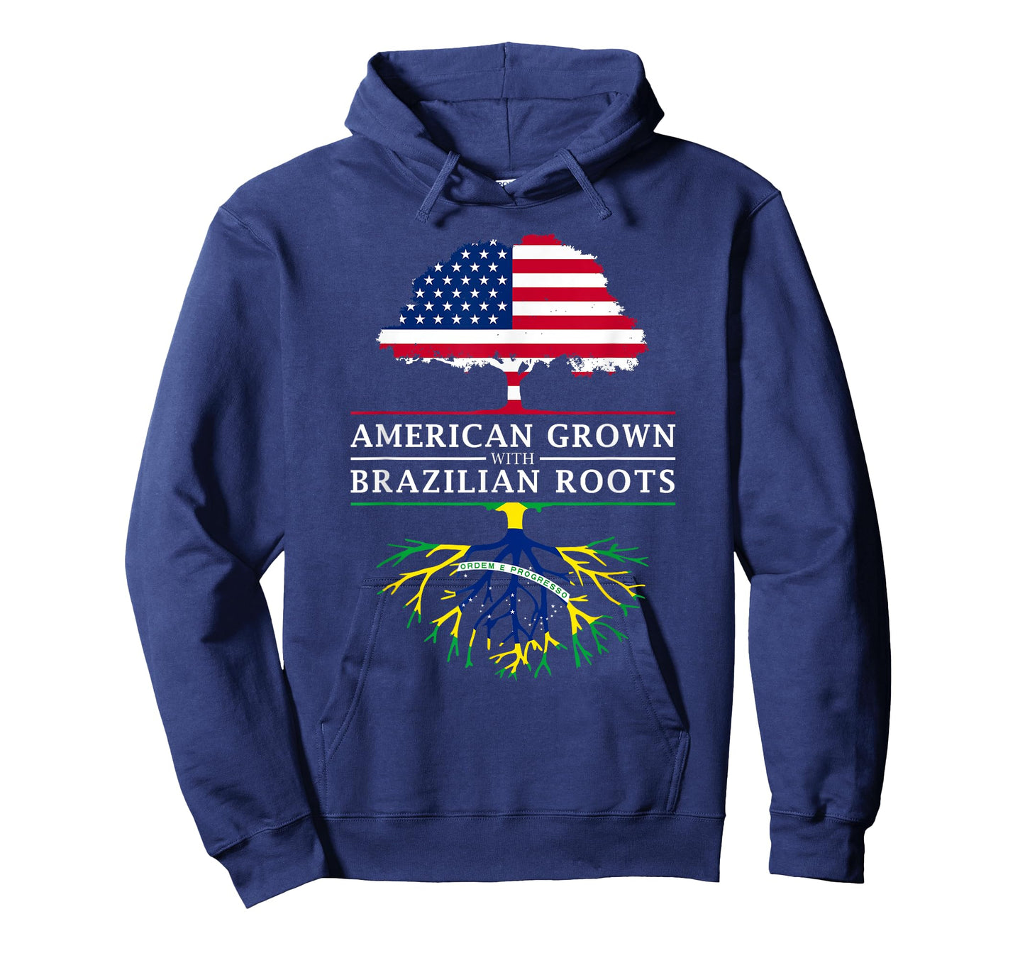 American Grown with Brazilian Roots - Brazil T-Shirt