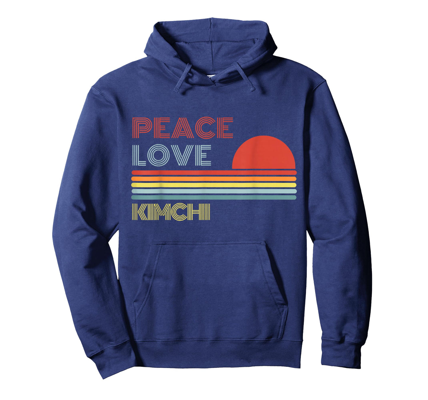 Peace Love Kimchi Retro Vintage T-Shirt