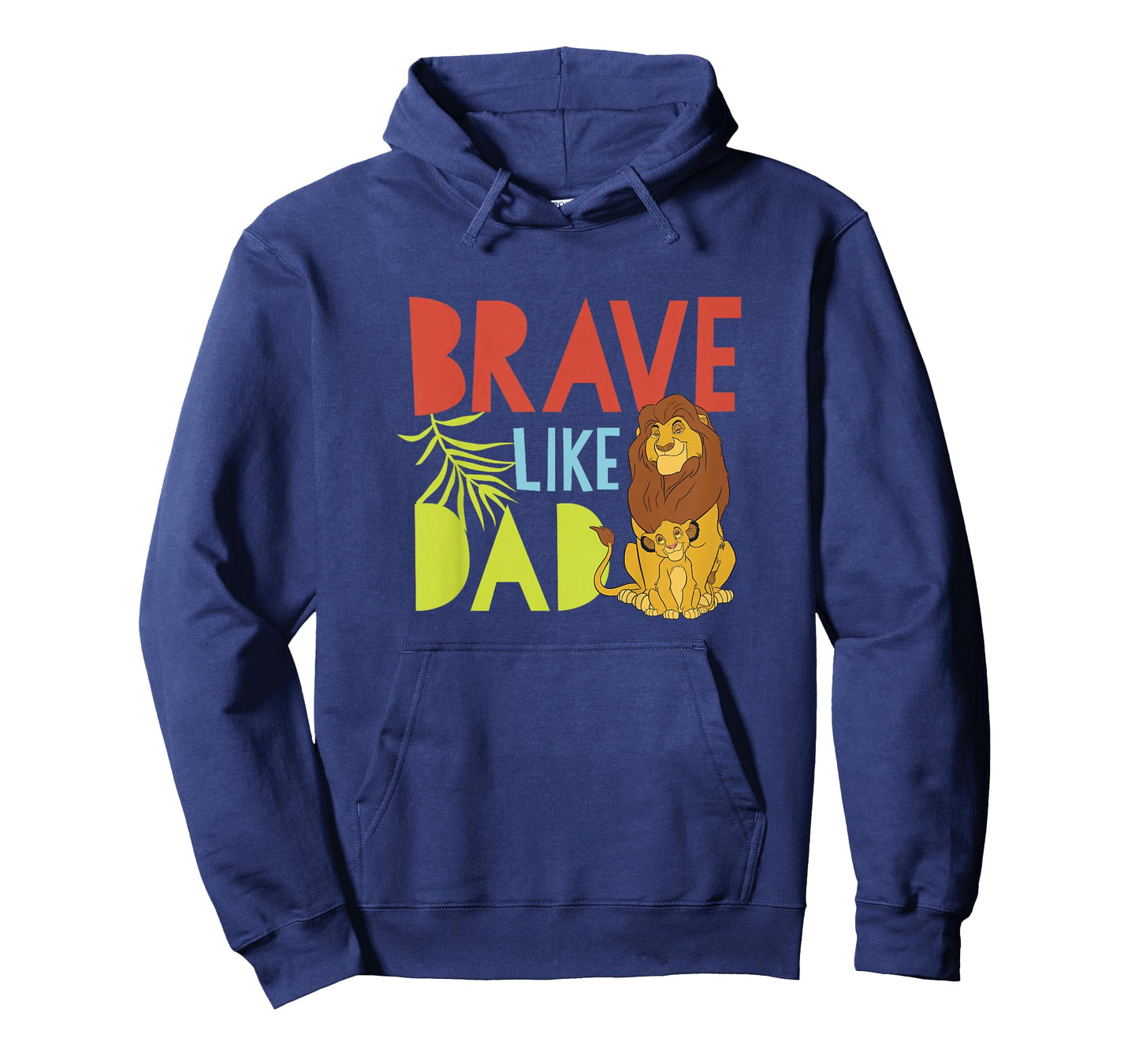 Kids Disney The Lion King Mufasa And Simba Brave Like Dad T-Shirt
