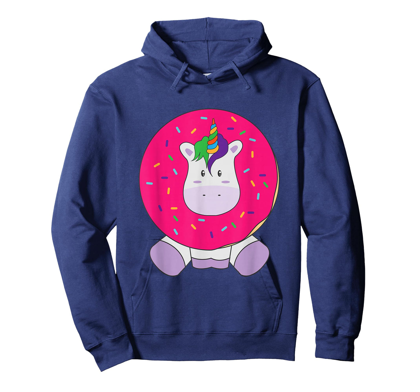 Cute Unicorn Donut Kawaii Girly Women T Shirt T-Shirt