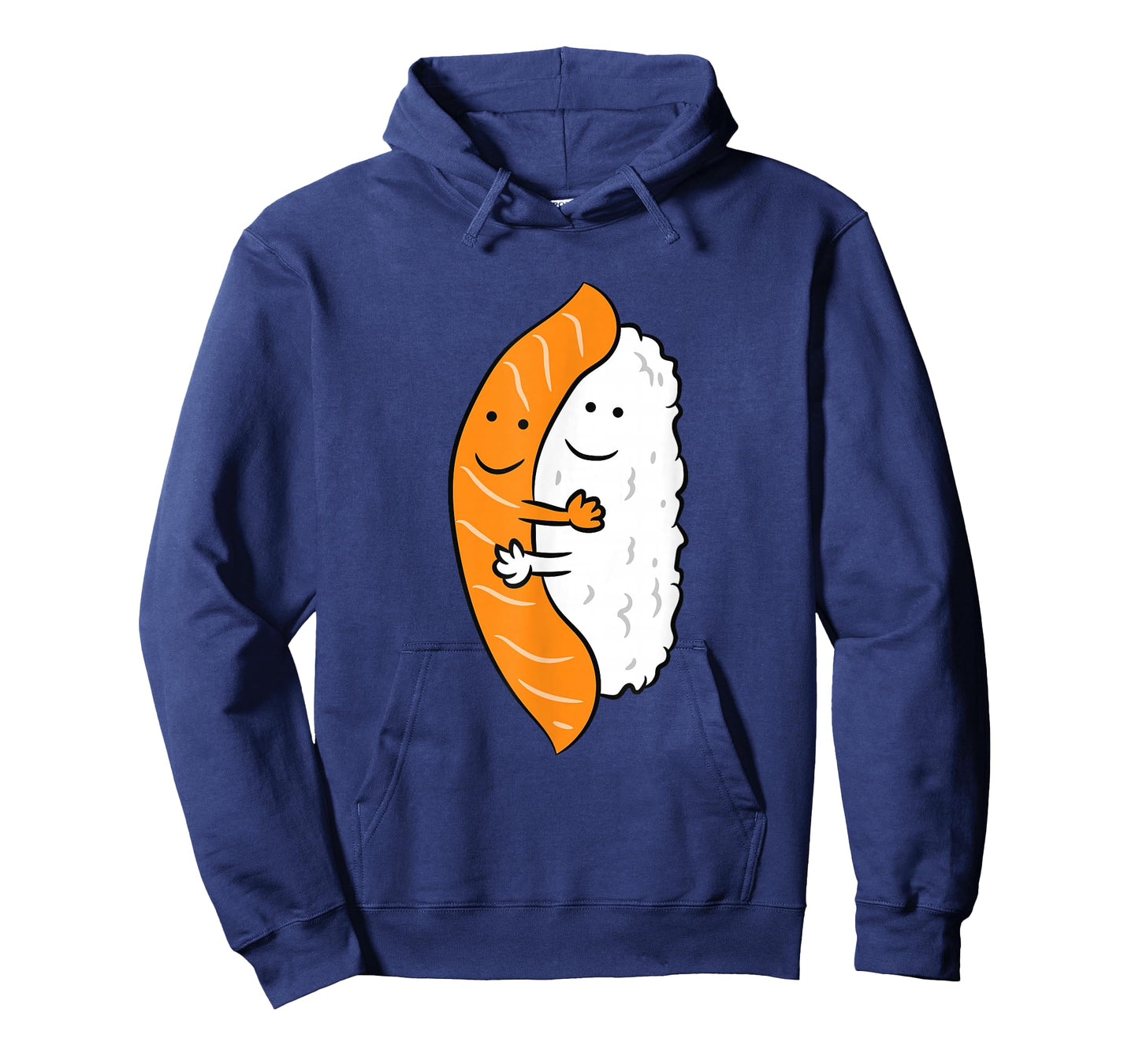 Sushi Hugging Salmon Cute Japanese Sushi T-Shirt