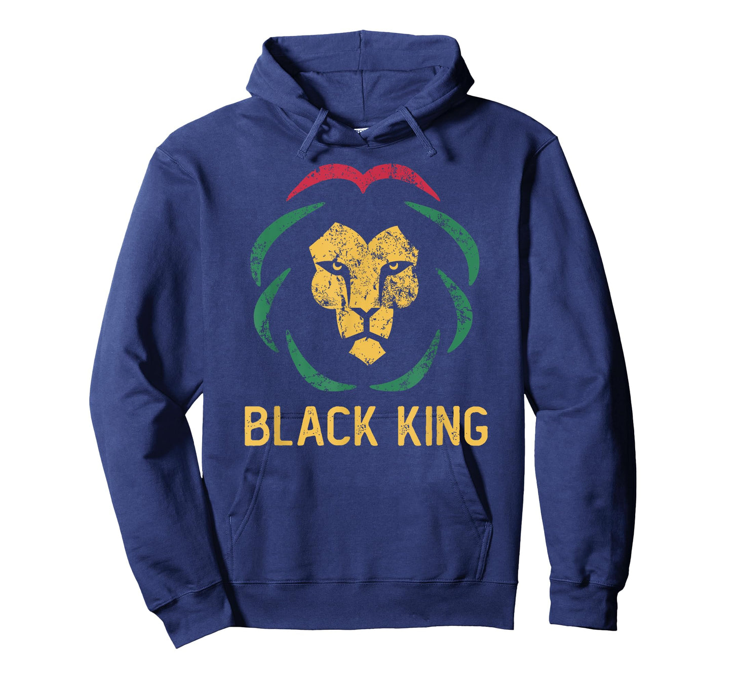 Black King Lion Black History Month Men & Juneteenth Boys T-Shirt