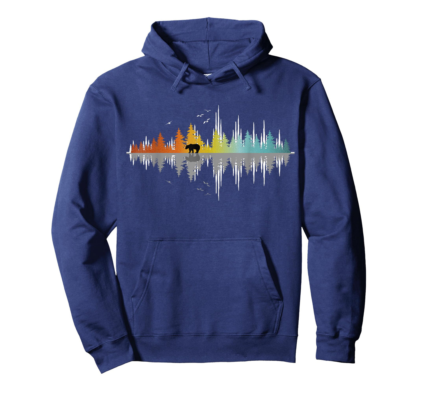 The Sound Of Nature- Sound Waves T Shirt Design