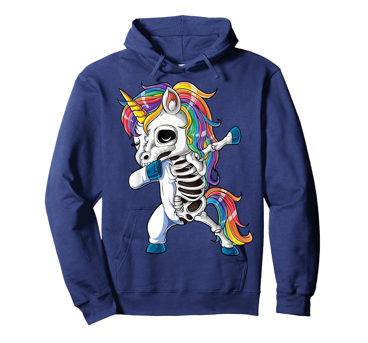 Dabbing Unicorn Skeleton Halloween Girls Boys Women Dab T-Shirt