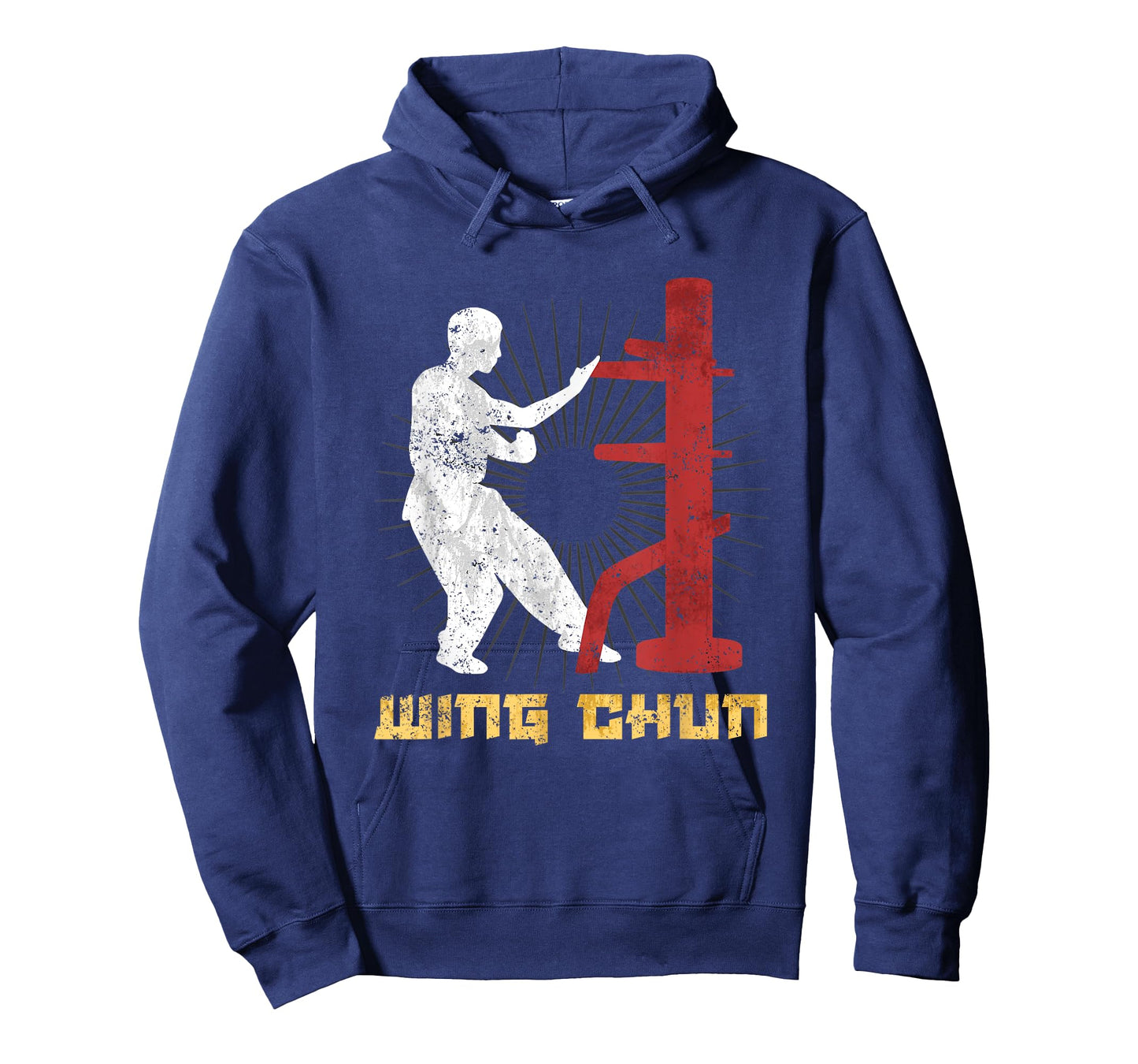 Wing Chun Dummy Chinese Kung Fu Martial Arts Fighter T-Shirt