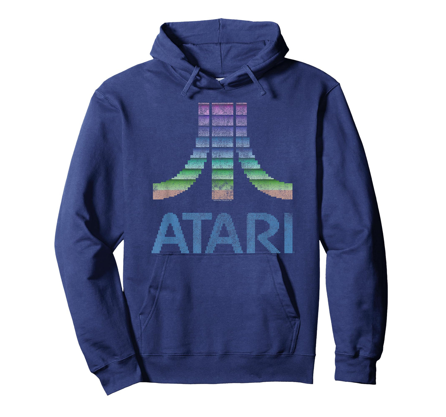 Atari 8-Bit Rainbow Retro Video Game Logo T-Shirt