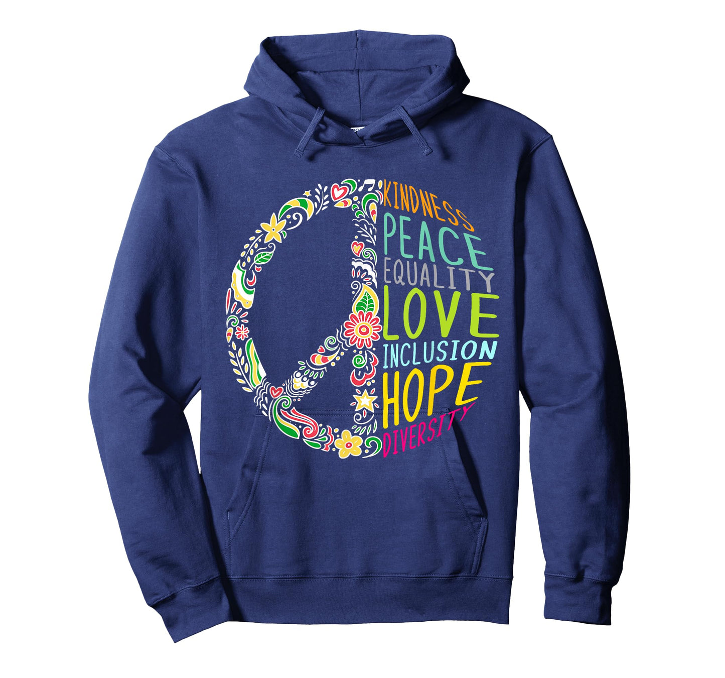 Human Rights - Kindness Peace Equality Inclusion Diversity T-Shirt
