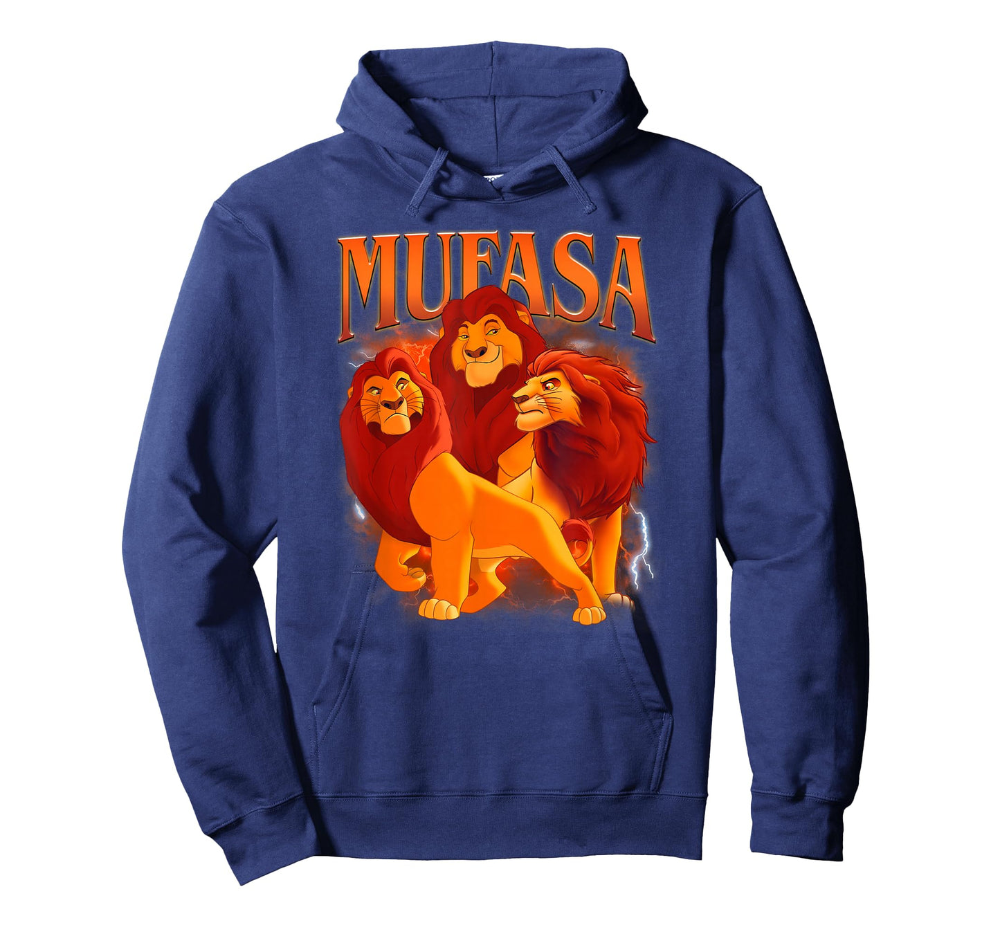 Disney The Lion King Mufasa Multipose Distressed Portrait T-Shirt