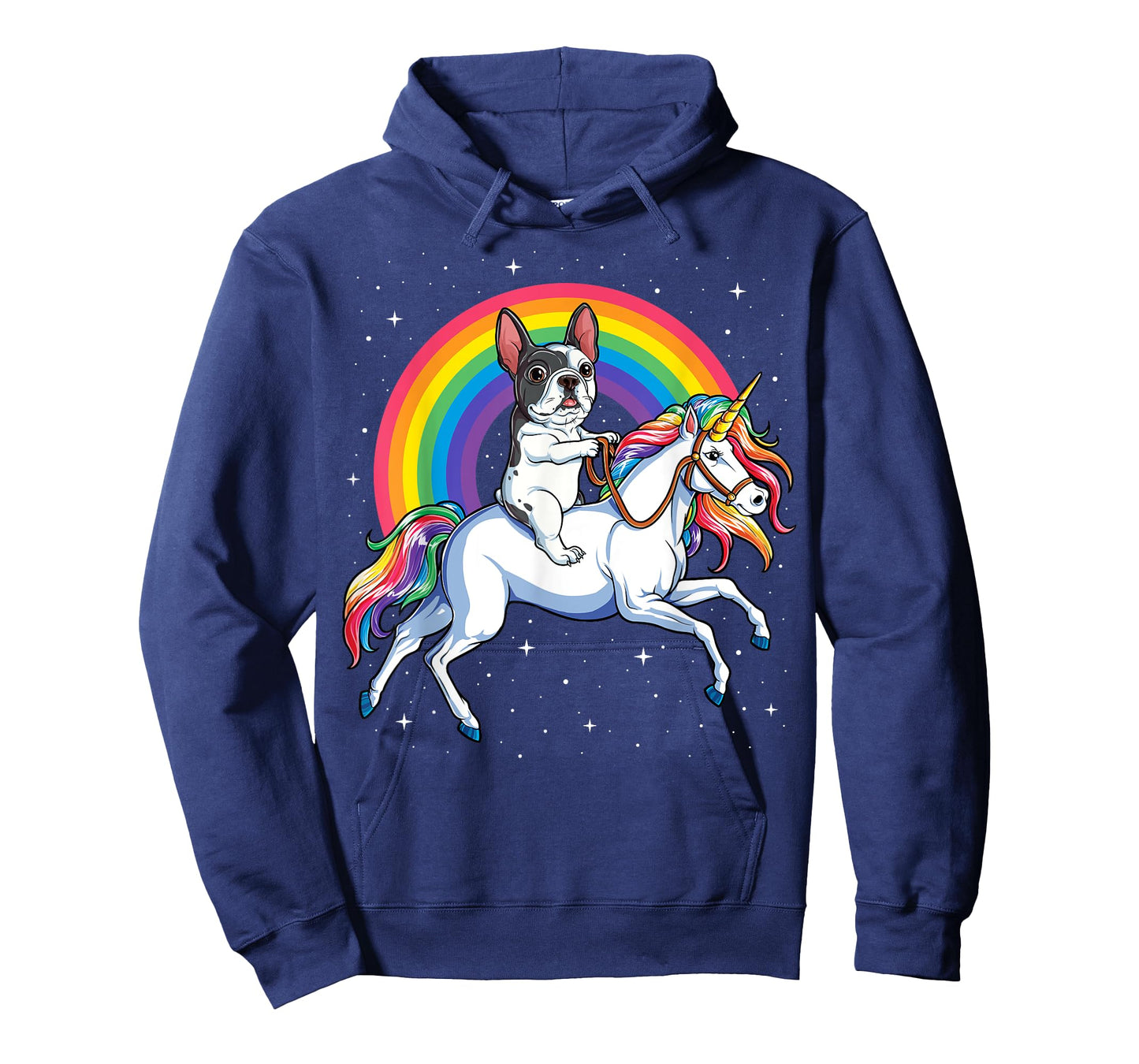 French Bulldog Unicorn Shirt Girls Space Galaxy Frenchicorn T-Shirt