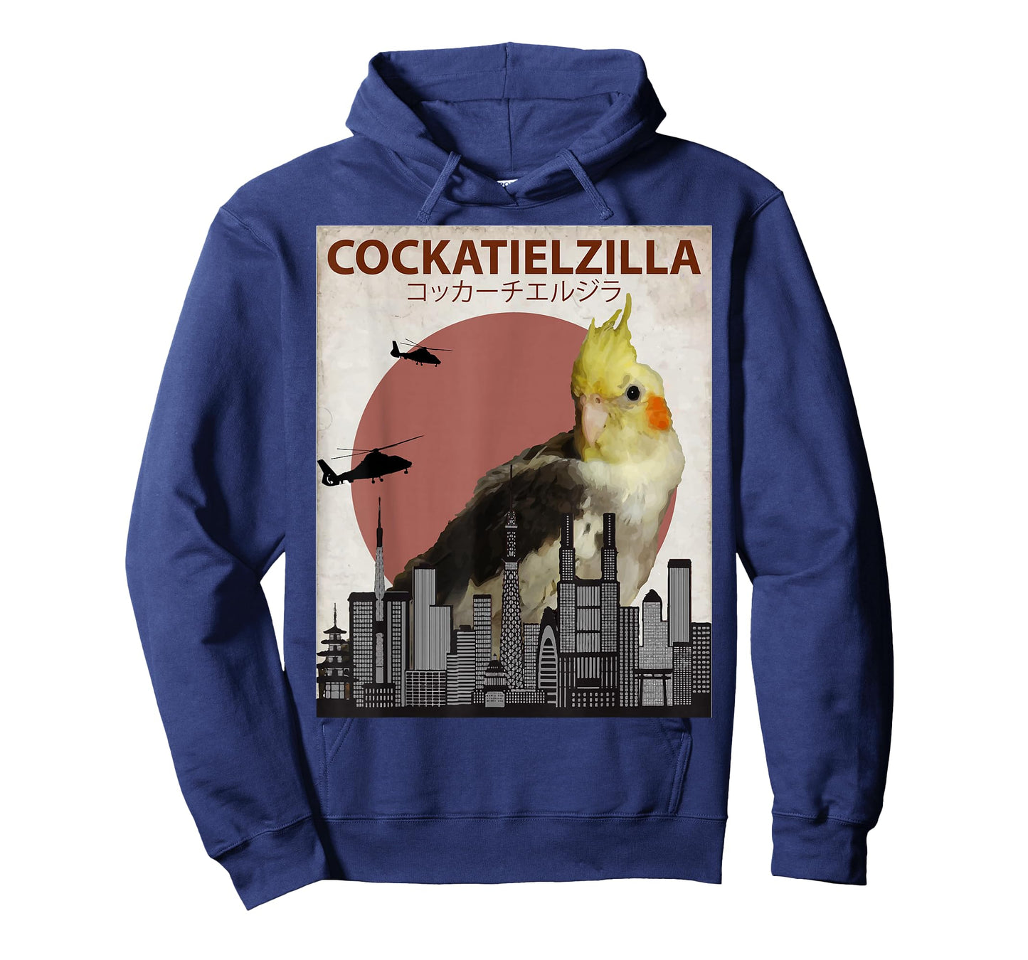 Cockatielzilla | Funny Cockatiel T-Shirt for Cockatoo Lovers T-Shirt