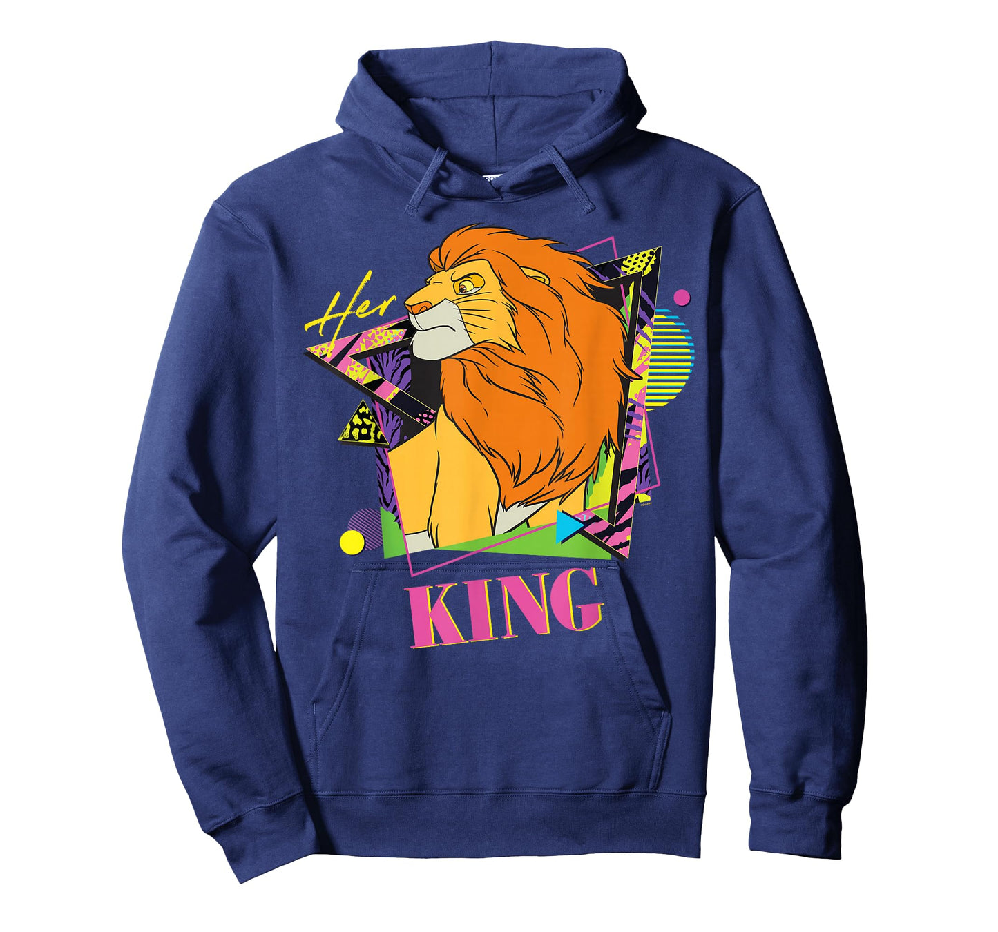 Disney The Lion King Retro ’90s Couples Matching Her King T-Shirt