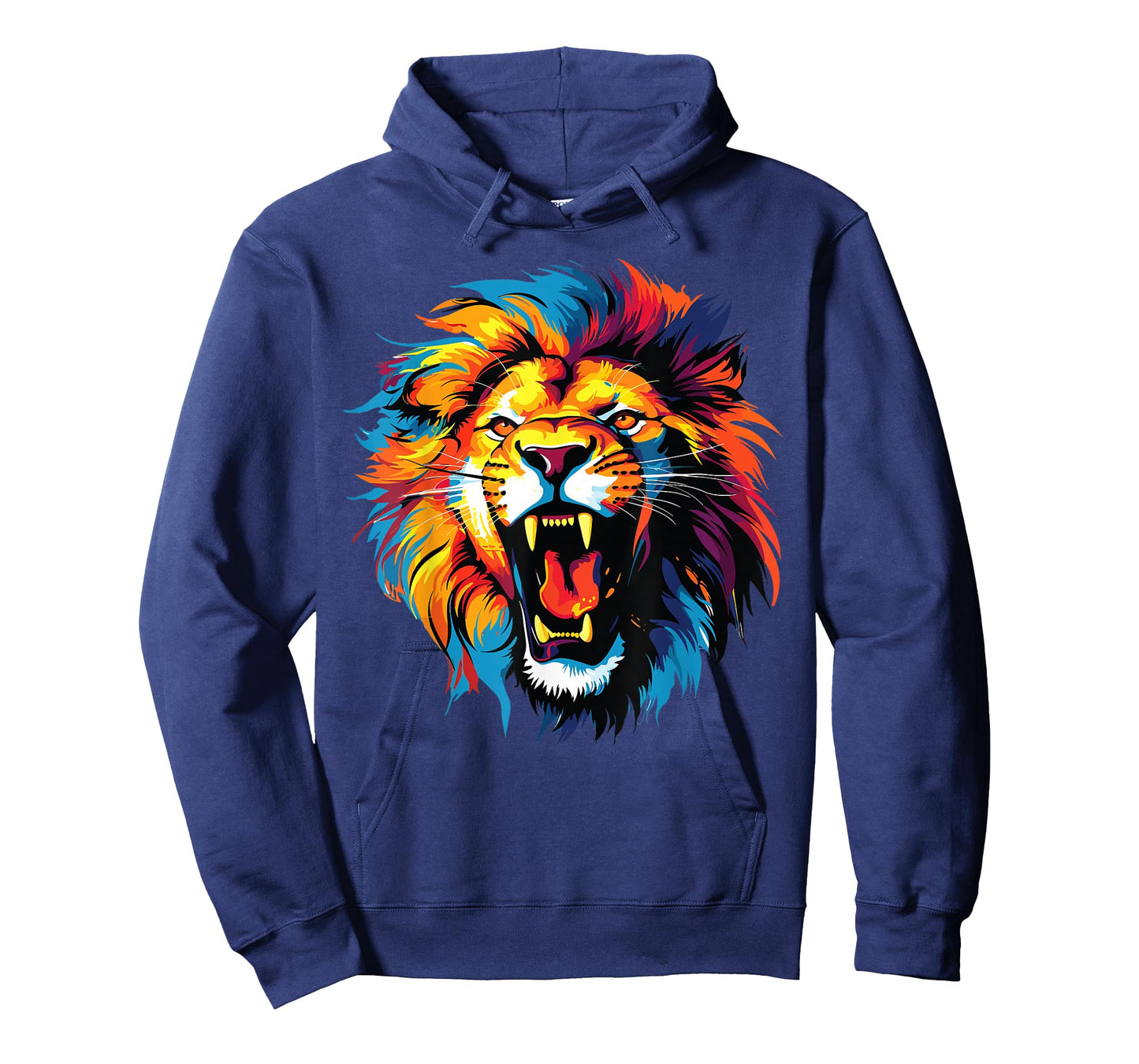 colorful lion head art for lover lions King African animals T-Shirt