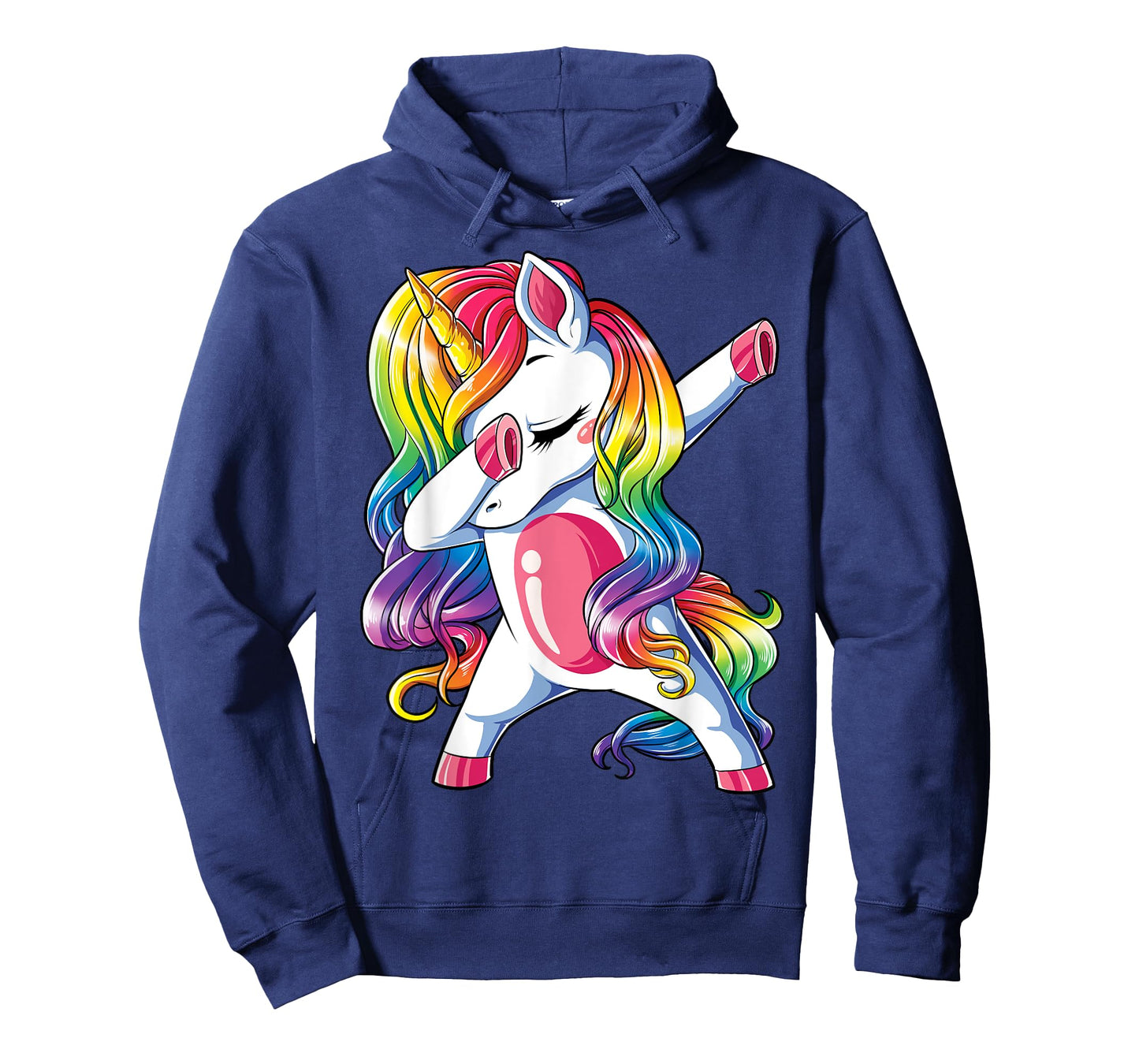 Dabbing Unicorn T Shirt Girls Kids Women Rainbow Unicorns T-Shirt