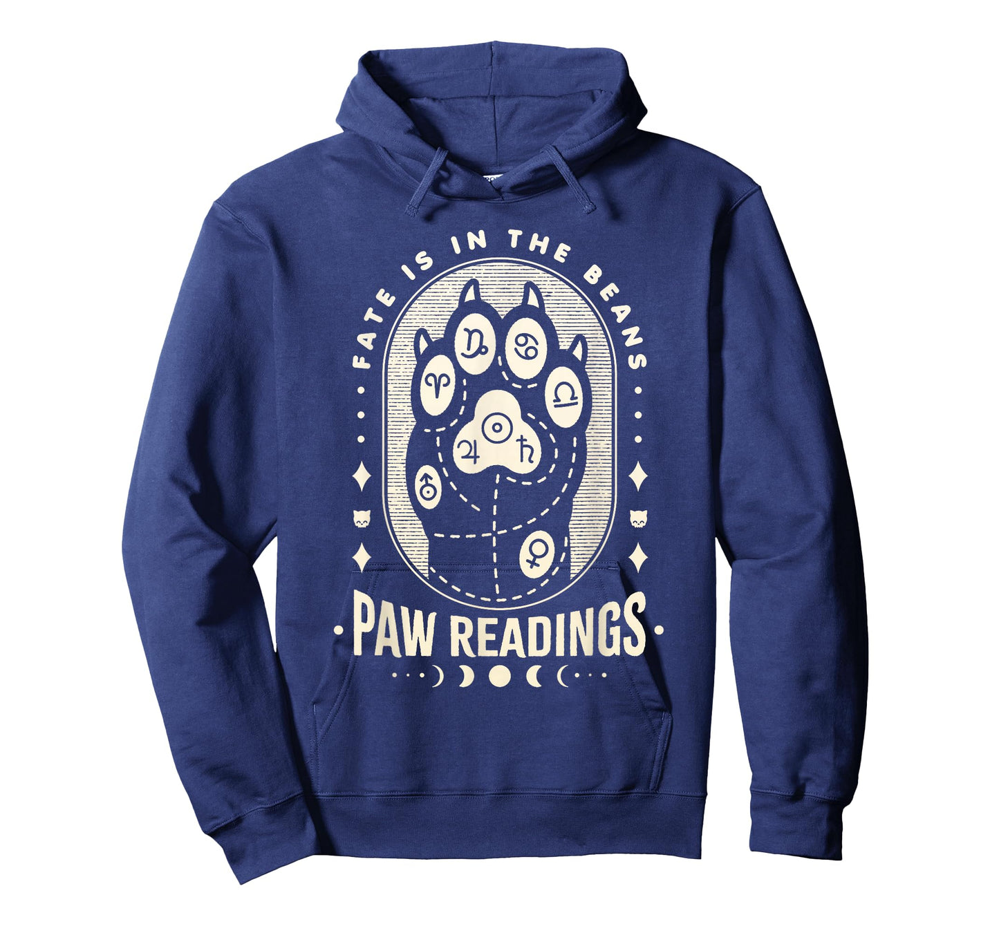 Palmistry Kawaii Cat Paw - Palm Reading Psychic Readings T-Shirt