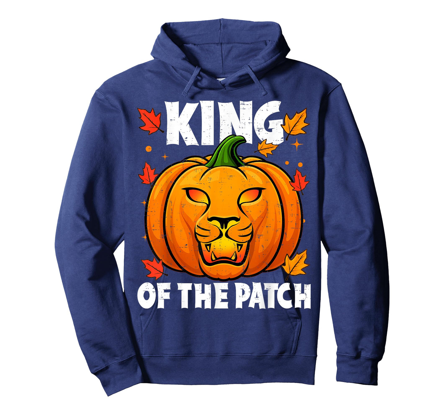 Halloween Lion Pumpkin King of The Patch Costume Men Kid Boy T-Shirt