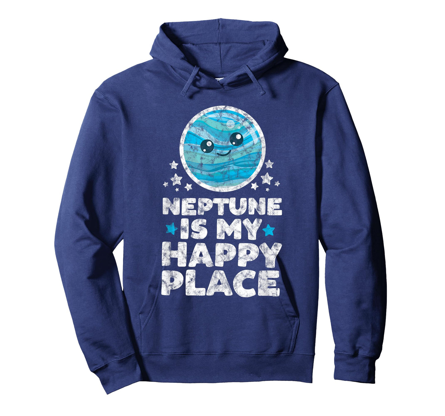 Neptune is My Happy Place | Kawaii Planet Space Astronomer T-Shirt