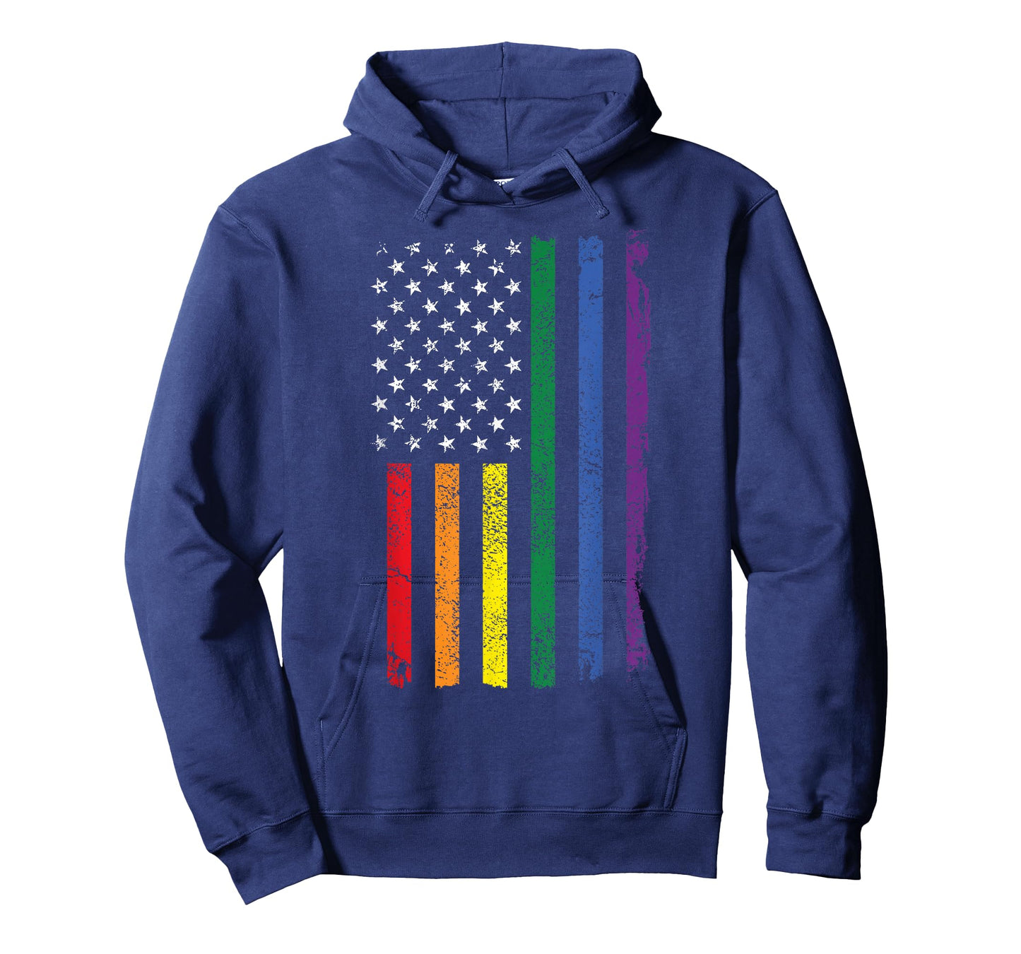 American Rainbow Flag LGBT Pride Tshirt T-Shirt