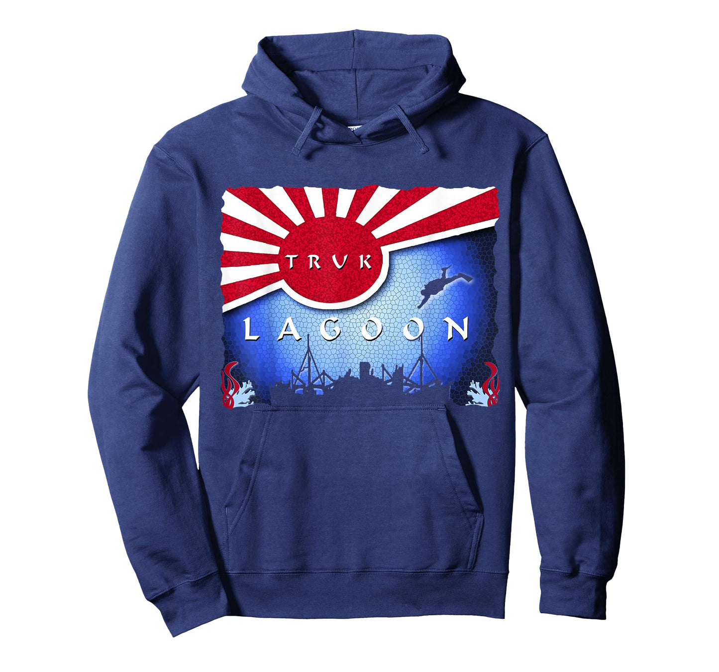 Truk Lagoon Japan Flag Wreck Dive Scuba Diving T-Shirt