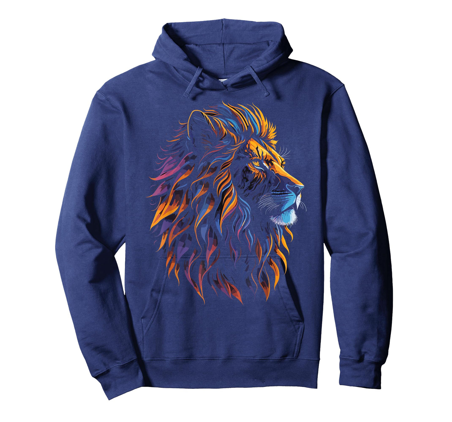 colorful lion head art for lover lions King African animals T-Shirt