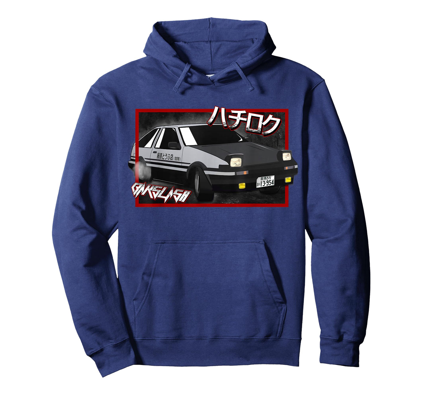 JDM Drift Anime Manga Car Hachiroku T-Shirt