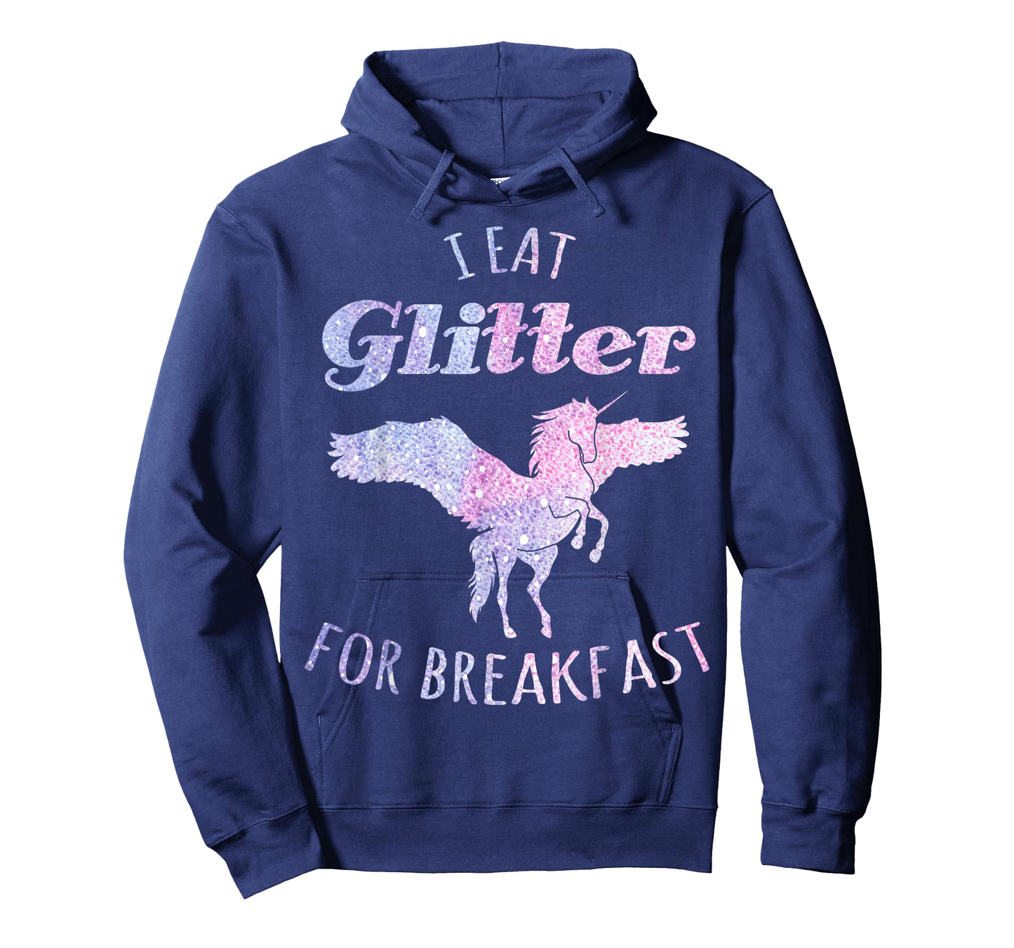 I Eat Glitter For Breakfast Magical Unicorn T-Shirt T-Shirt
