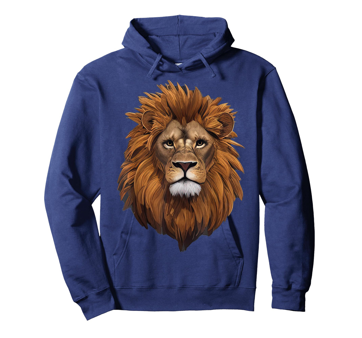 Lion Head Majestic Mane Detailed Art Powerful Strong Lion T-Shirt