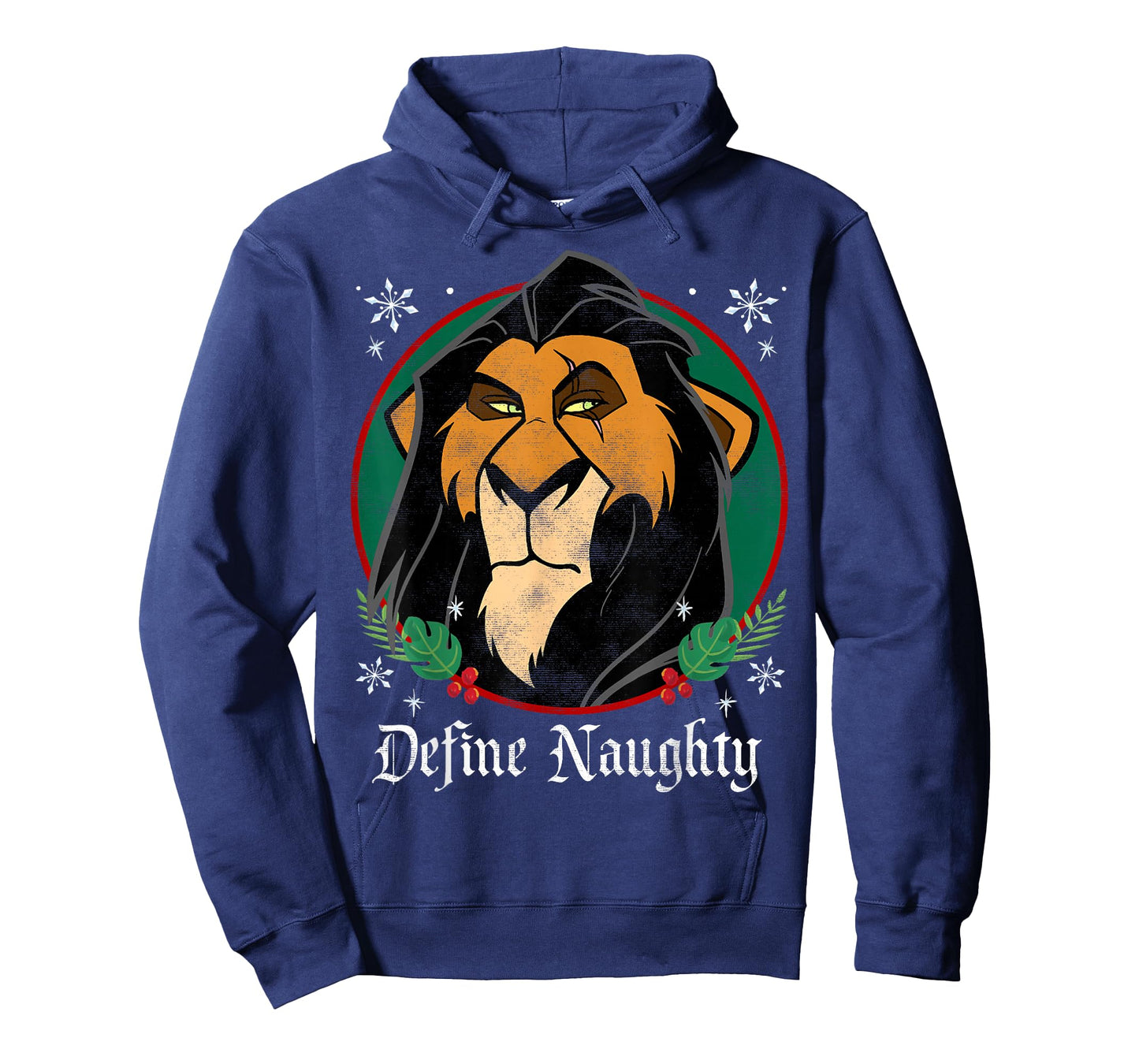 Disney The Lion King Scar Define Naughty Christmas T-Shirt