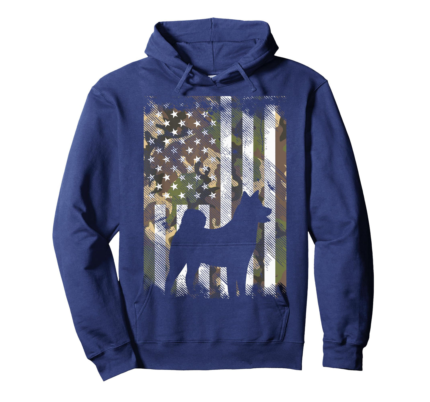 Camo US Flag Shiba Inu Akita Pet Japanese Dog Patriotic Gift T-Shirt for Women Kids Men