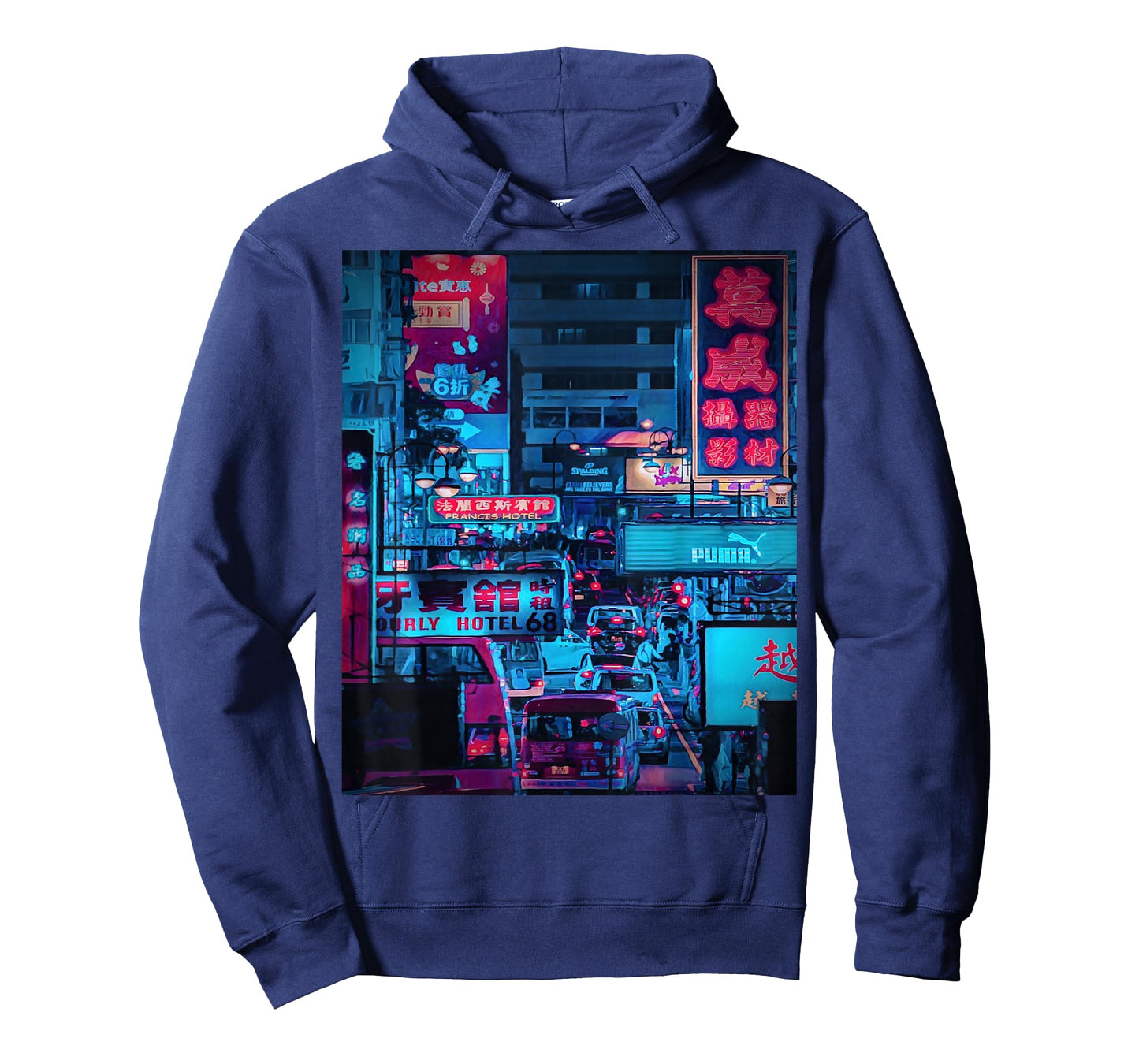 Cyberpunk Clothing, Hong Kong Cyberpunk Cyberpunk Streetwear T-Shirt