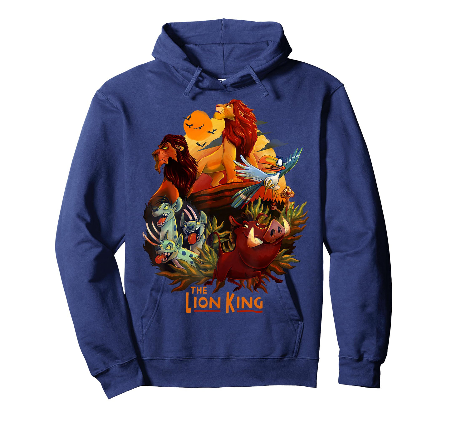 Disney Lion King Main Cast Poster Graphic T-Shirt T-Shirt