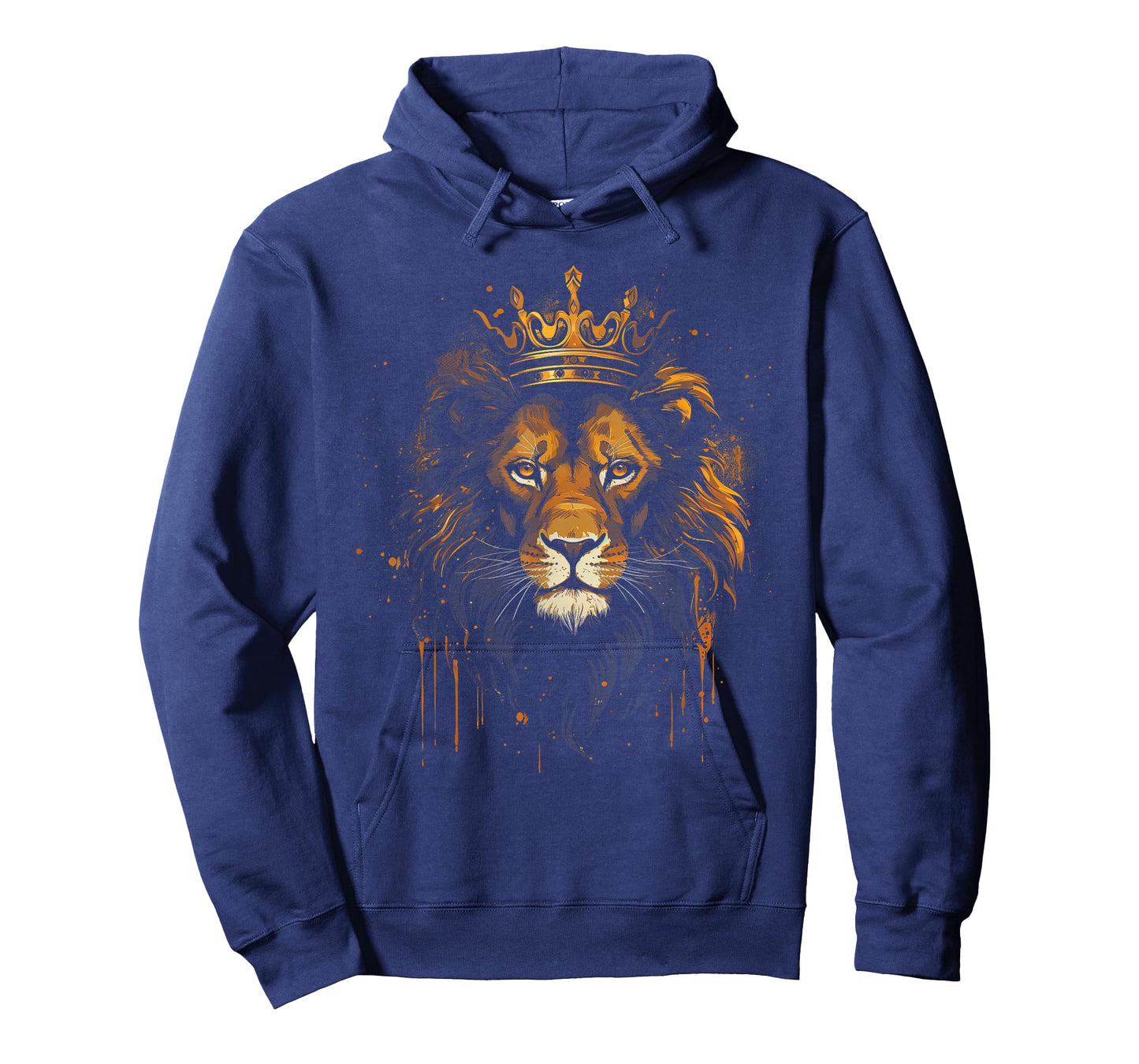 Lion Africa Crown Artwork T-Shirt