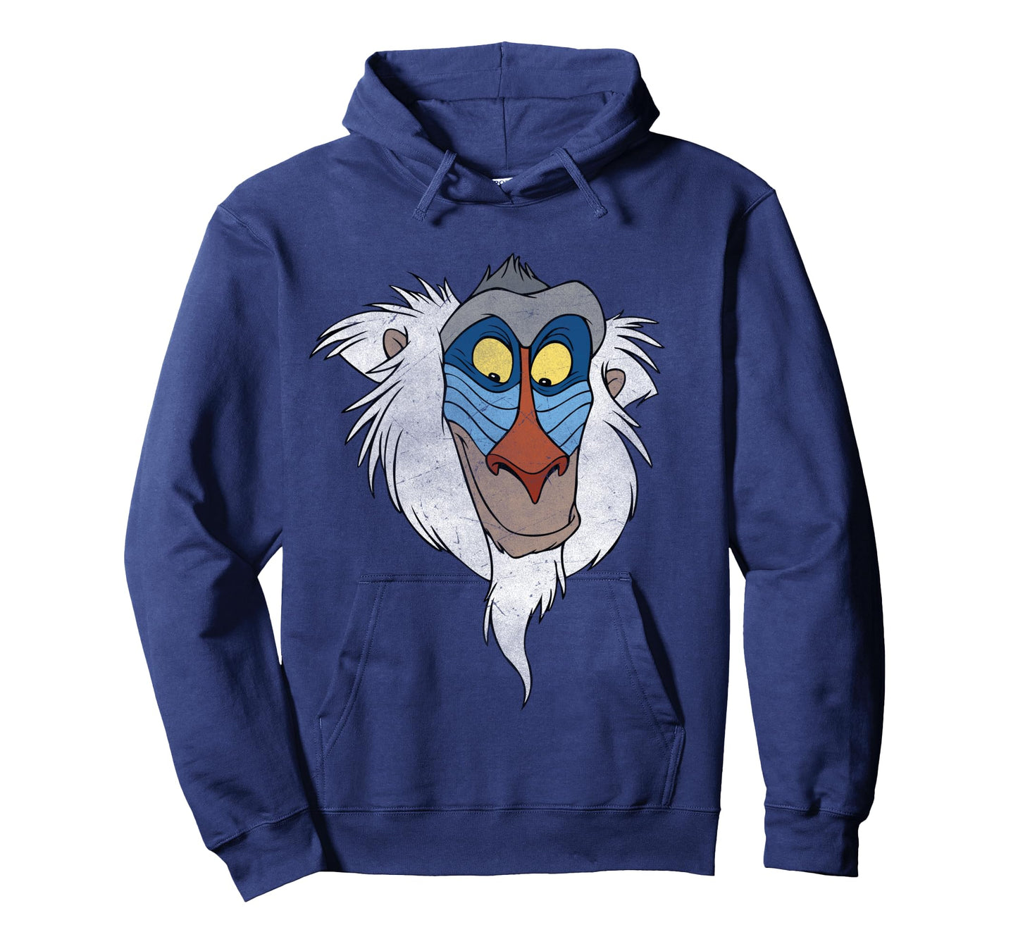 Disney The Lion King Rafiki Big Face Distressed Portrait Long Sleeve T-Shirt
