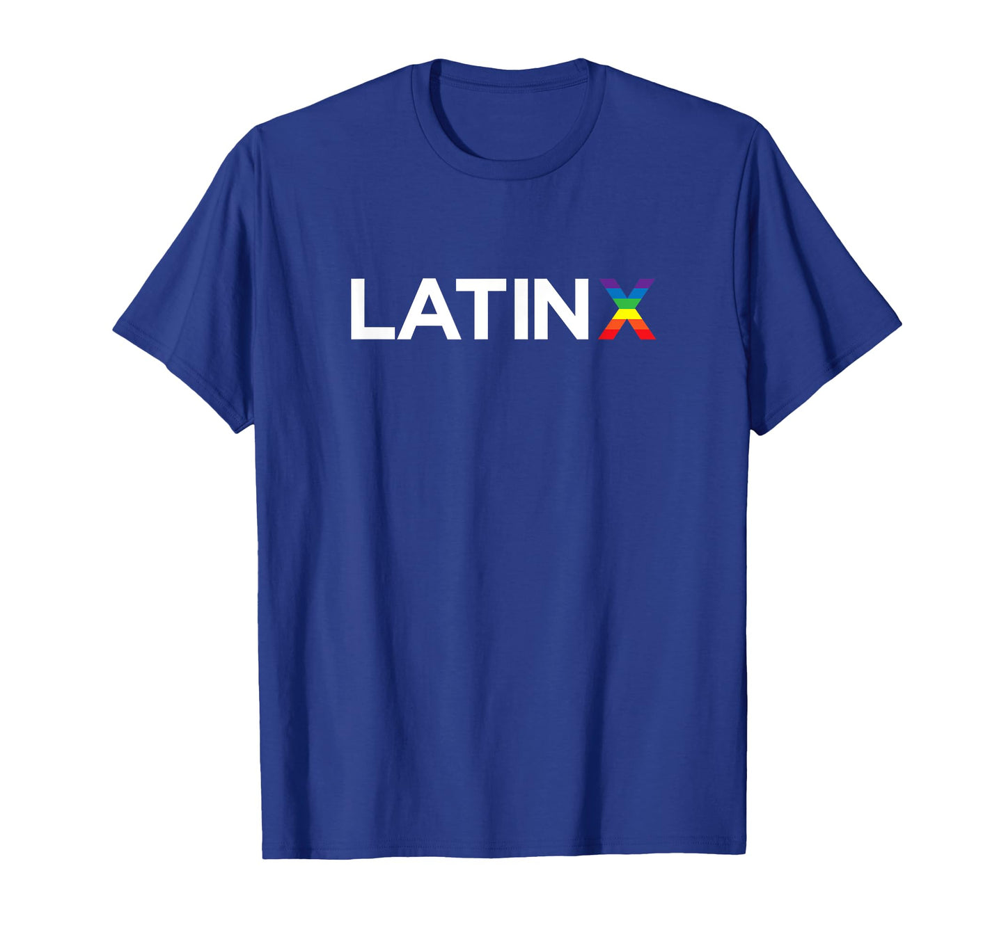 Latinx Rainbow Flag T-Shirt - Latin Gender Neutral Pride