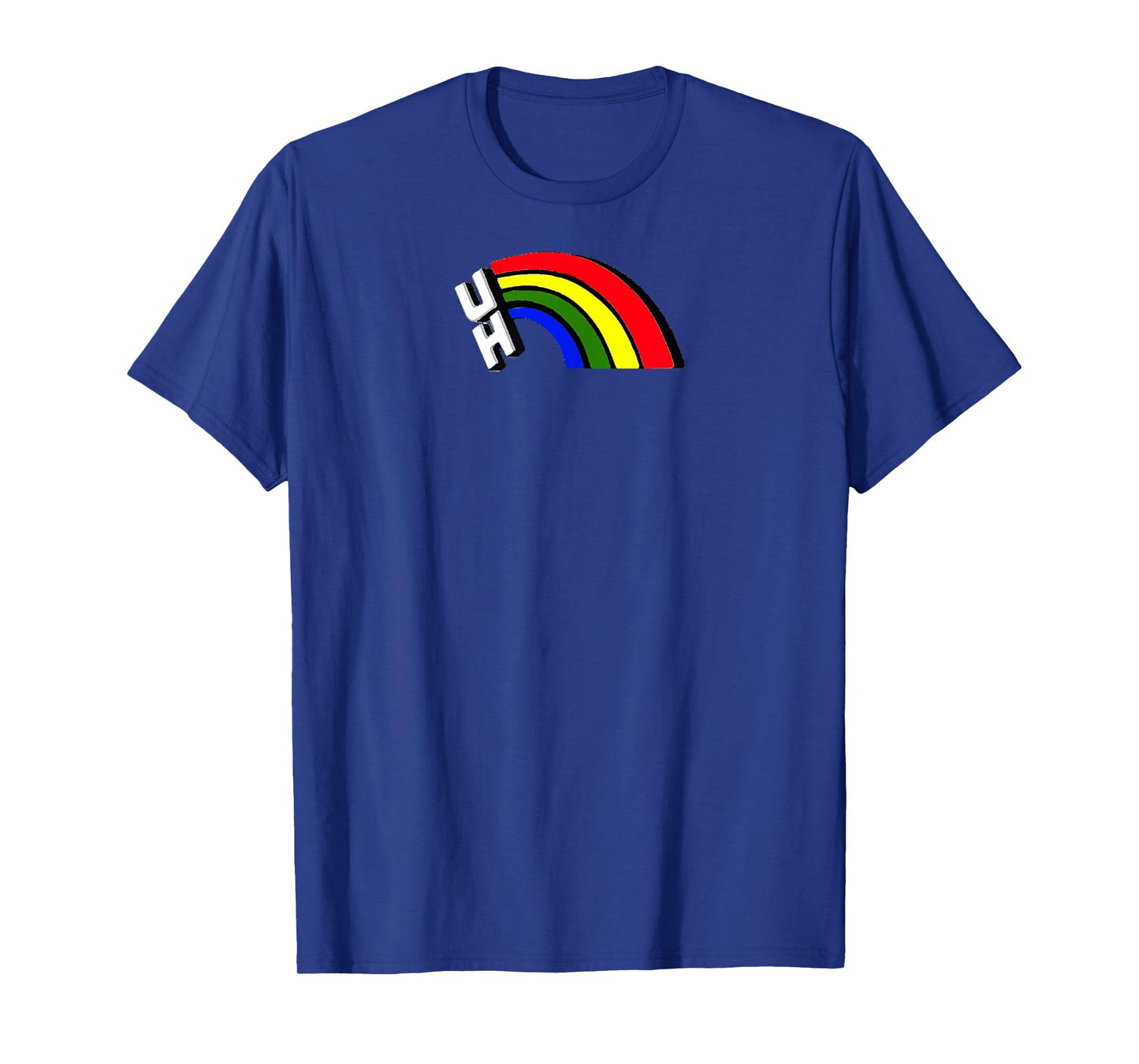Hawaii Rainbow University Football Sports Logo T-Shirt