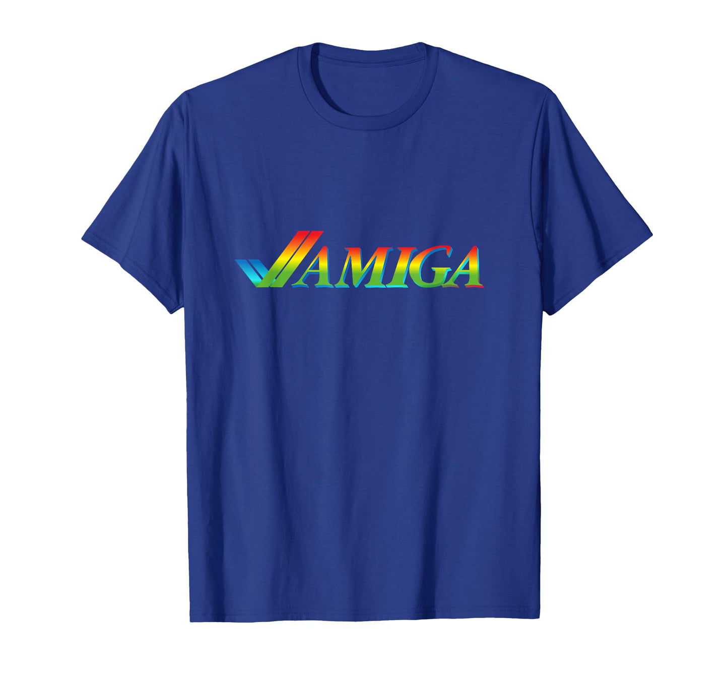 Amiga Tick Rainbow Retro Computer T-Shirt