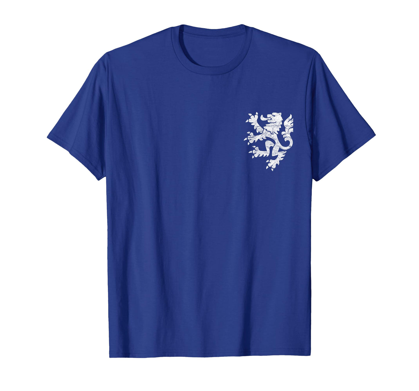 Holland Lion T Shirt Retro Style Team Logo Tshirt T-Shirt