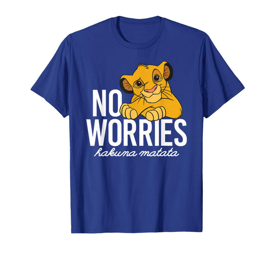 Disney Lion King Classic No Worries Simba T-Shirt