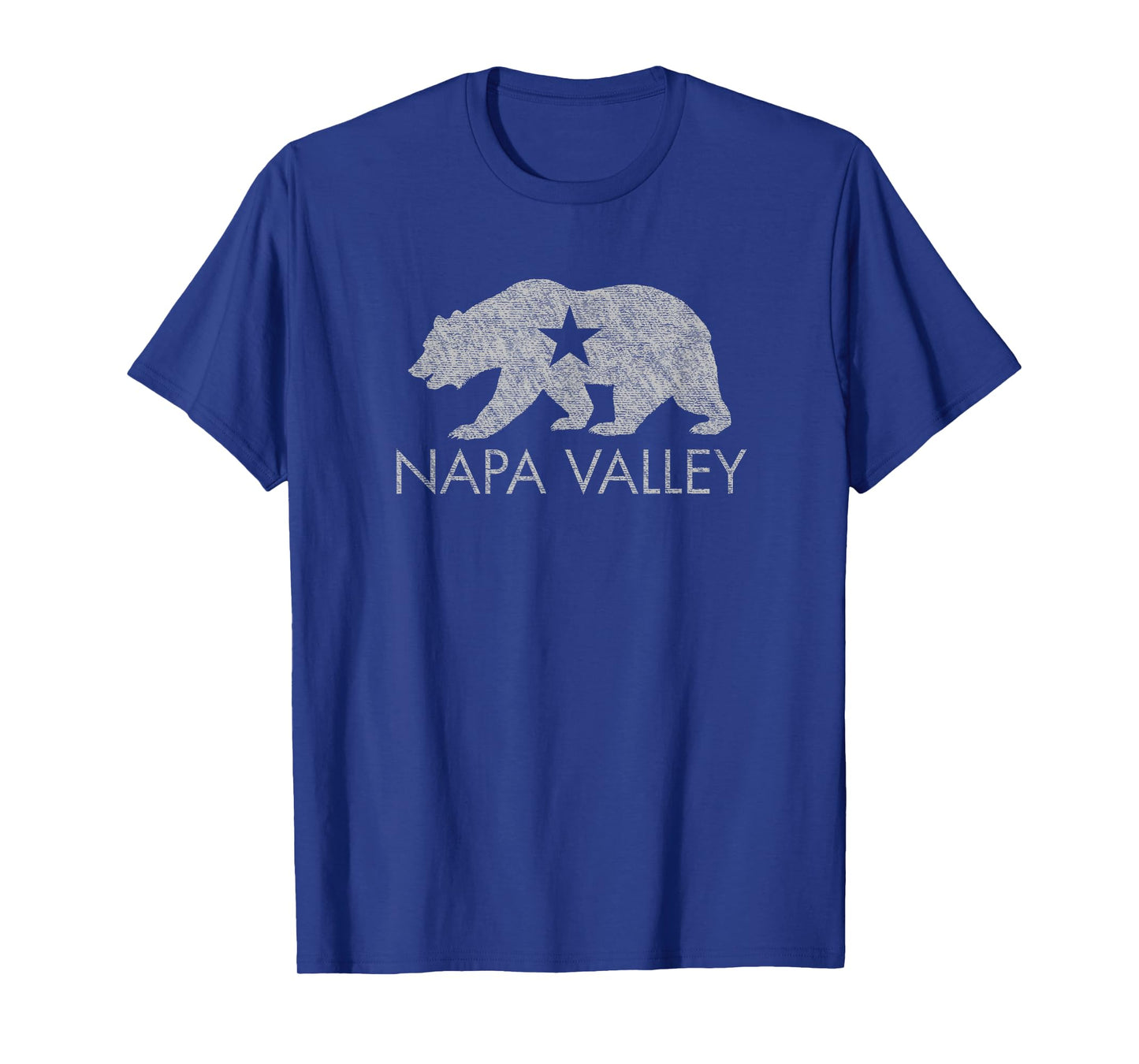 Napa Valley Shirt- Distressed California Flag Design T-Shirt