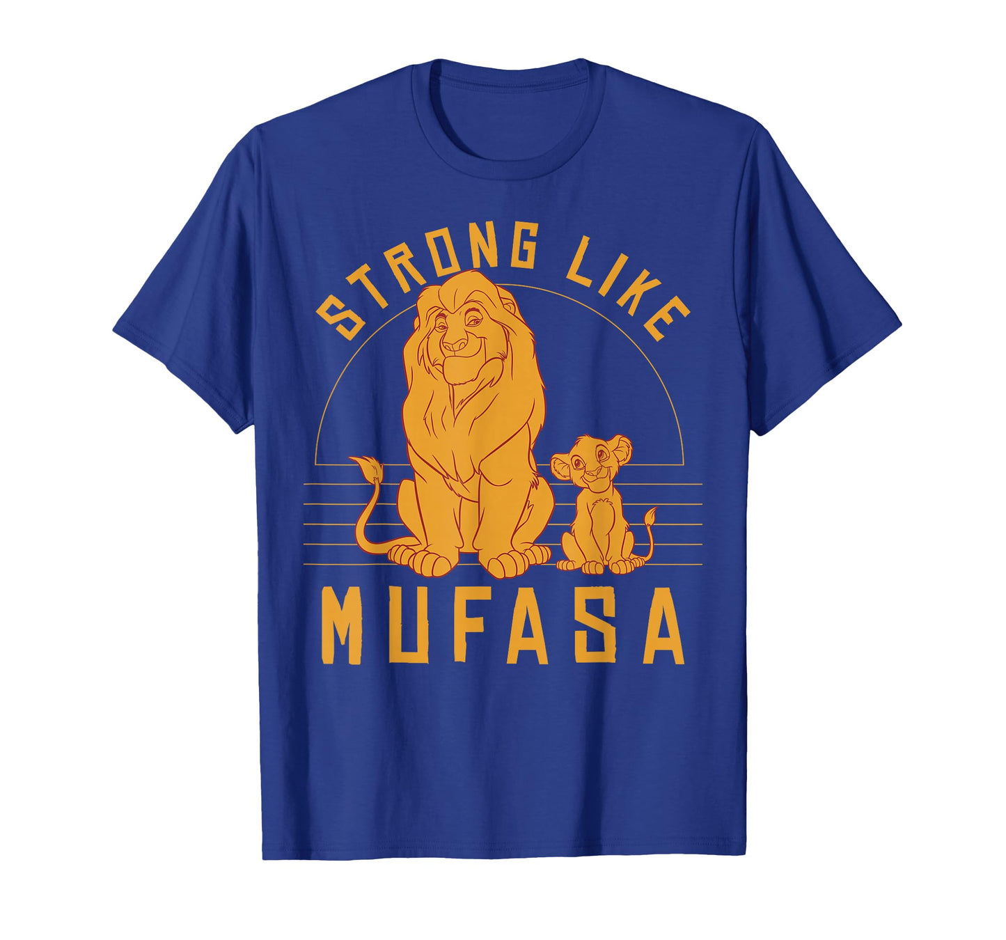 Disney Lion King Simba Strong Like Mufasa Graphic T-Shirt T-Shirt