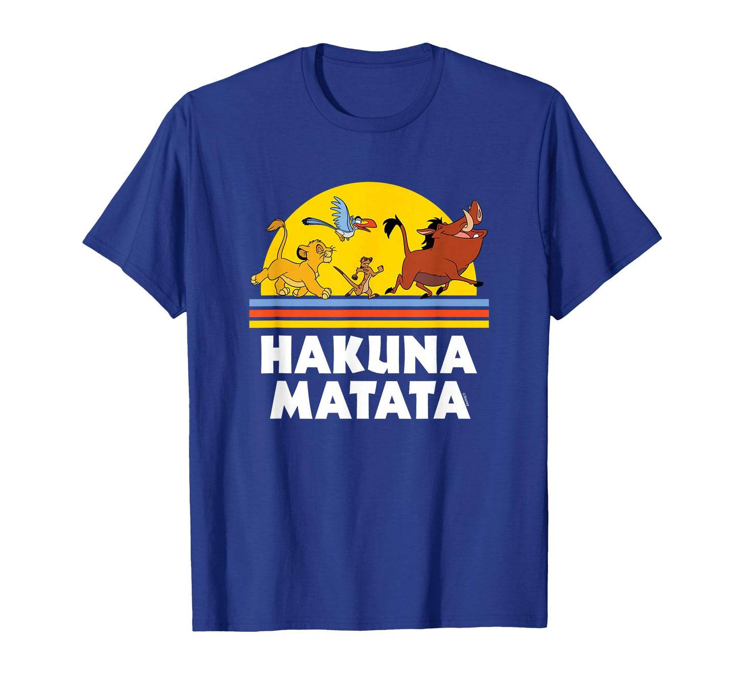 Lion King - Hakuna Matata Sunset T-Shirt