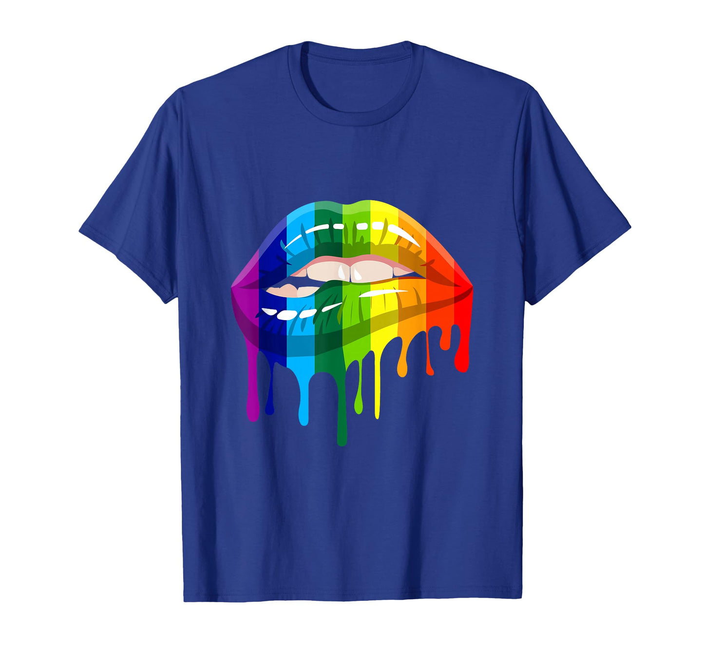 LGBT Rainbow Lip Gay Pride T-Shirt
