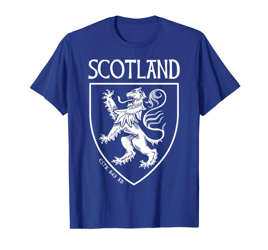 Scottish History Tshirt, Scottish Flag, Rampant Lion Shirt T-Shirt