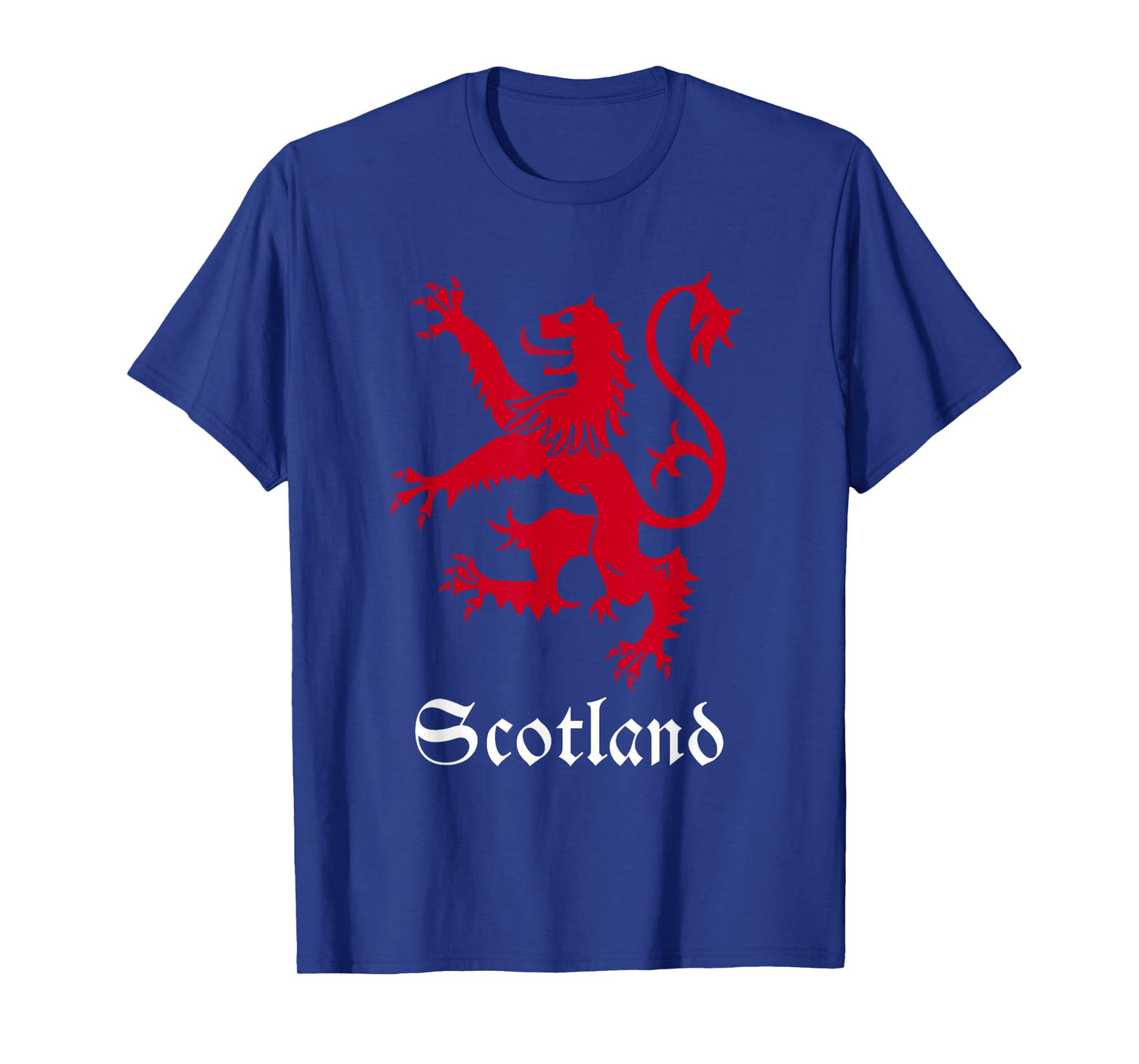 Scottish Lion Rampant T-shirt Scotland Coat Arms Gift Emblem T-Shirt