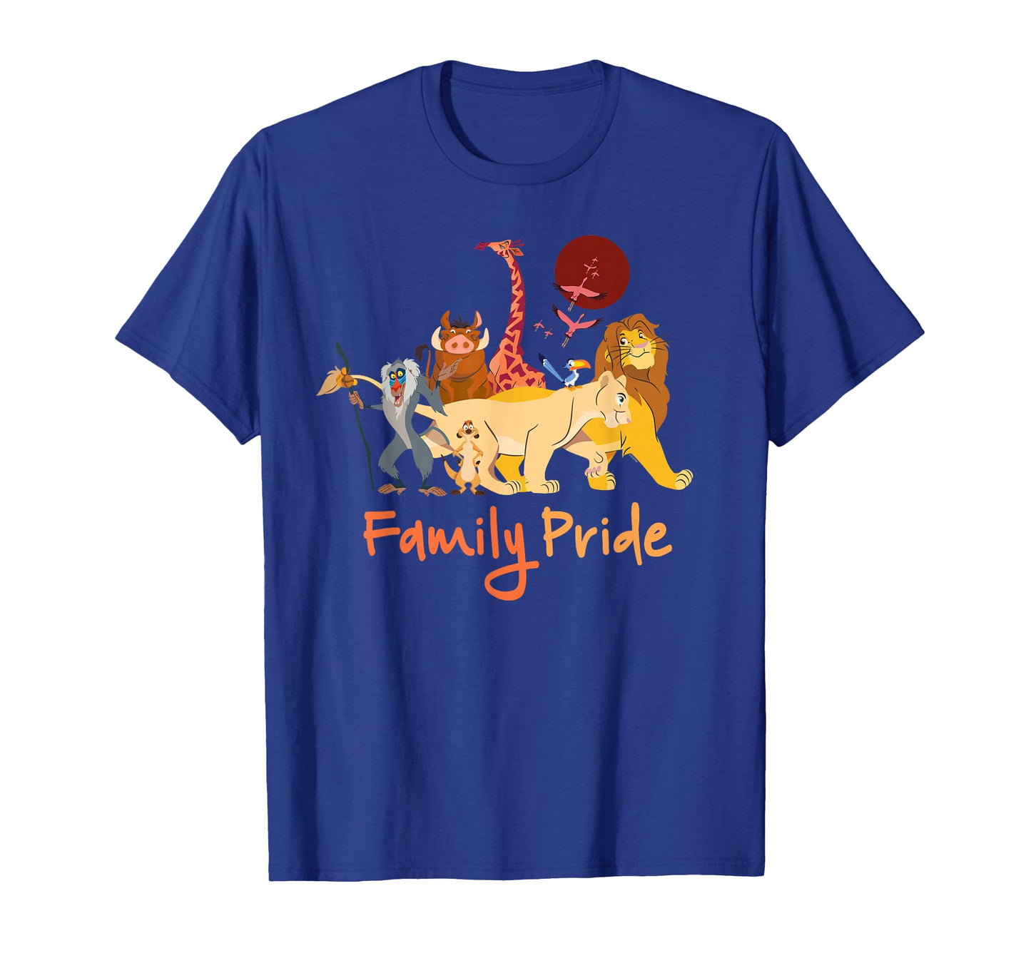 Disney The Lion King Simba & Friends Family Pride Matching T-Shirt