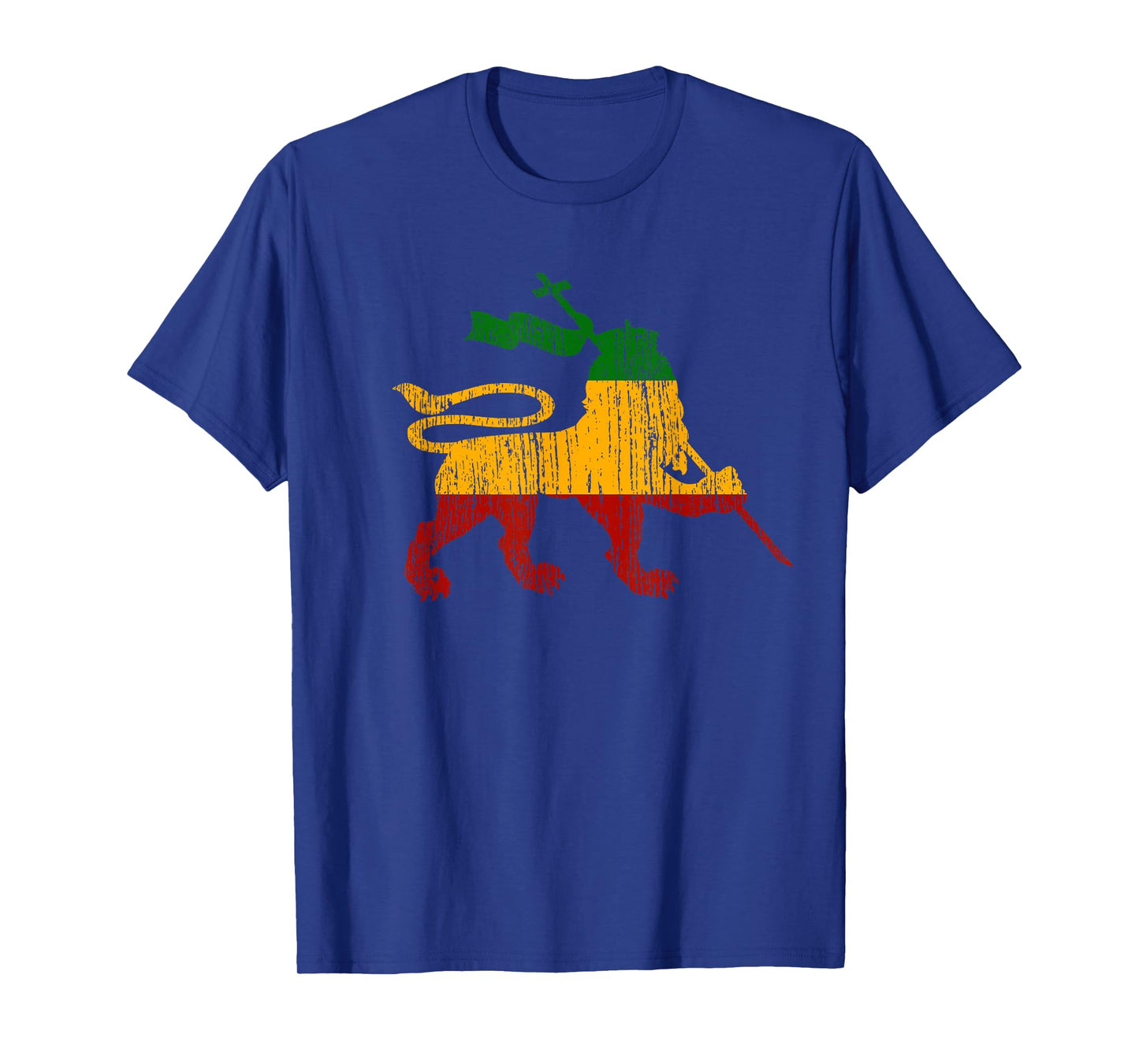 Lion of Judah T-Shirt Rastafari Rasta Reggae Jamaica Gift T-Shirt