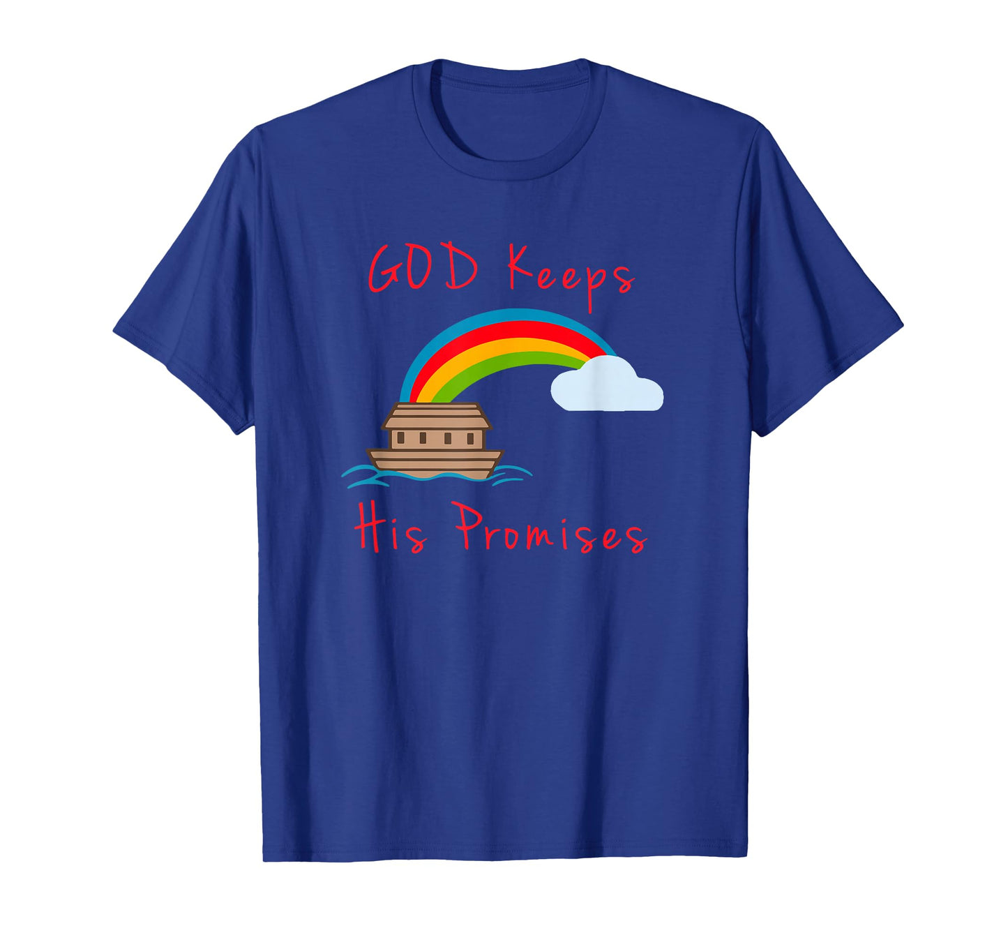 Noahs Ark God Keeps His Promises Cute Religious T-Shirt