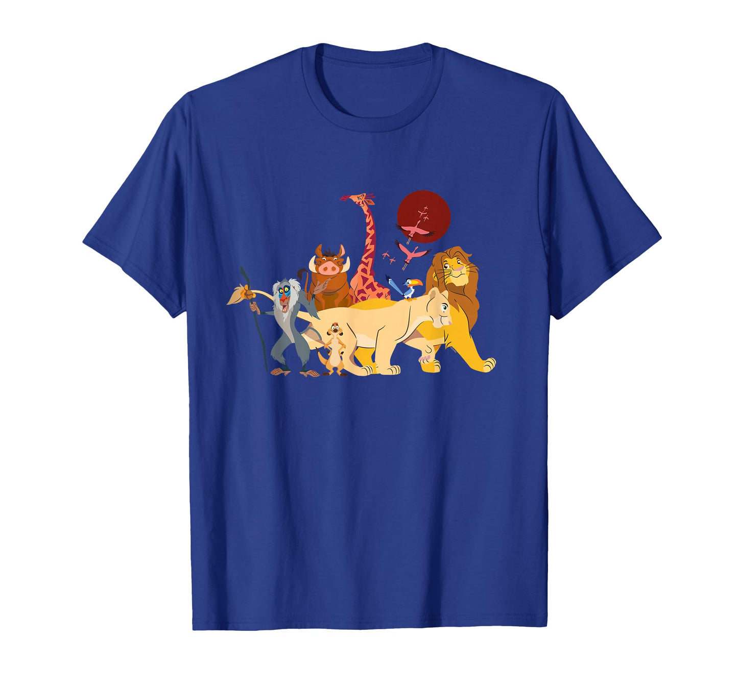 Disney The Lion King Simba Nala Timon Pumbaa Animal Family T-Shirt